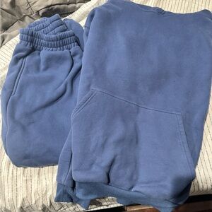 Comfrt Navy Sweatsuit and Hoodie